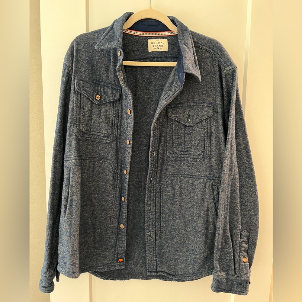 Normal Brand. Size Large. Denim.